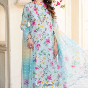 FLORIA Premium Printed Lawn by DASTAAN FABRICS Pakistan