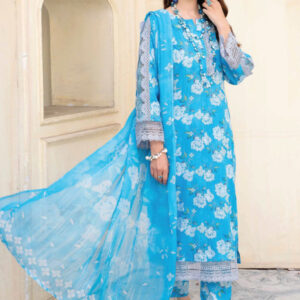 FLORIA Premium Printed Lawn by DASTAAN FABRICS Pakistan